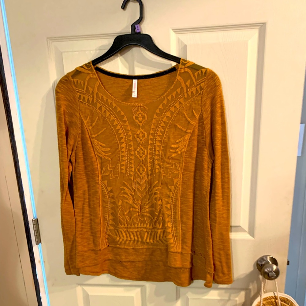 Orange Fall Sweater